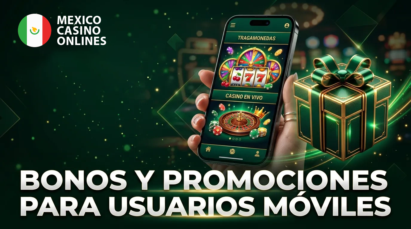Bonos para los jugadores de casinos online de México