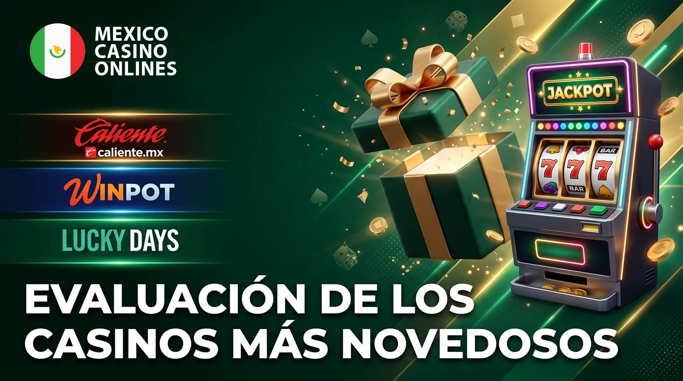 Casinos online mexicanos con los mejores bonos