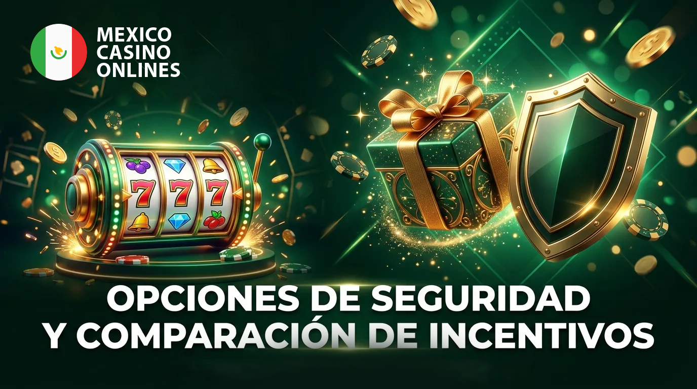 Fiabilidad y seguridad en los casinos online con los mejores bonos de México