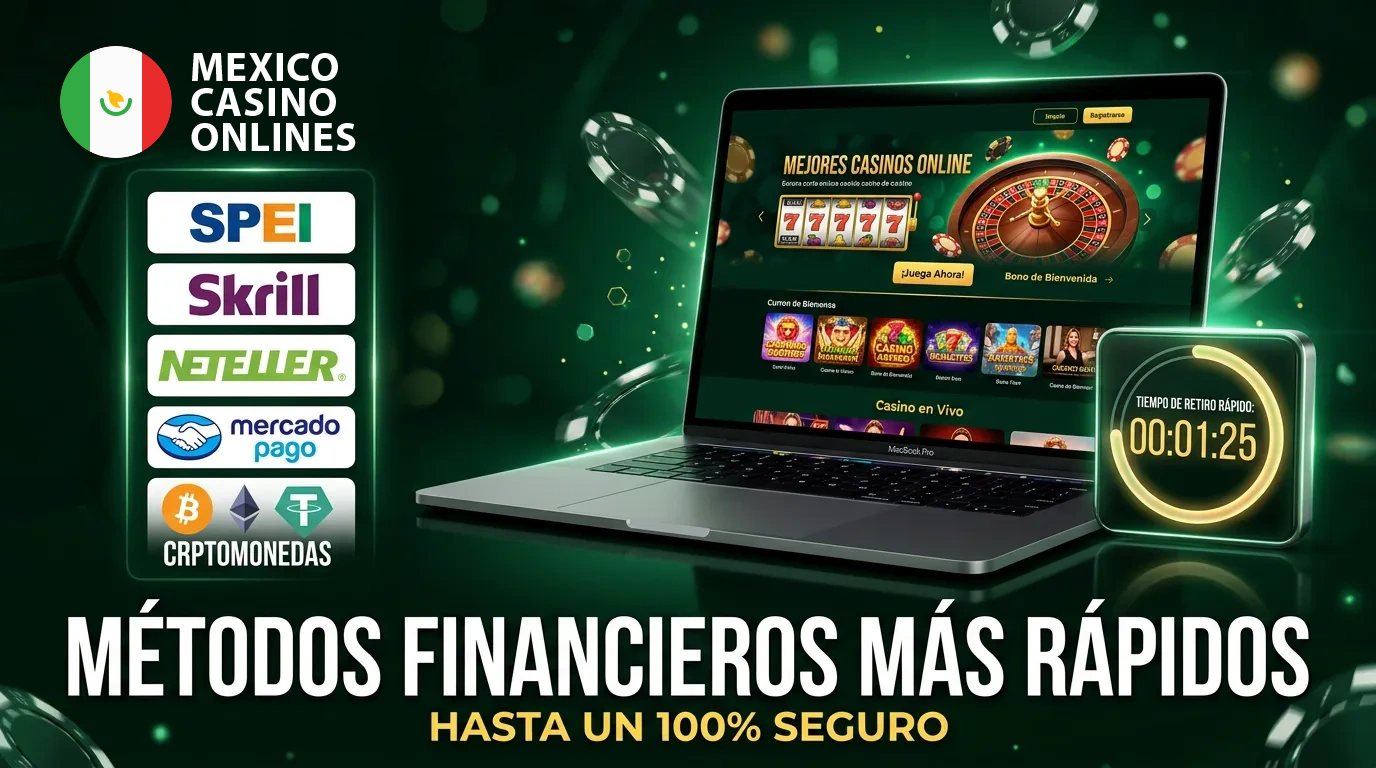 Métodos actuales para realizar retiradas inmediatas en los casinos online mexicanos